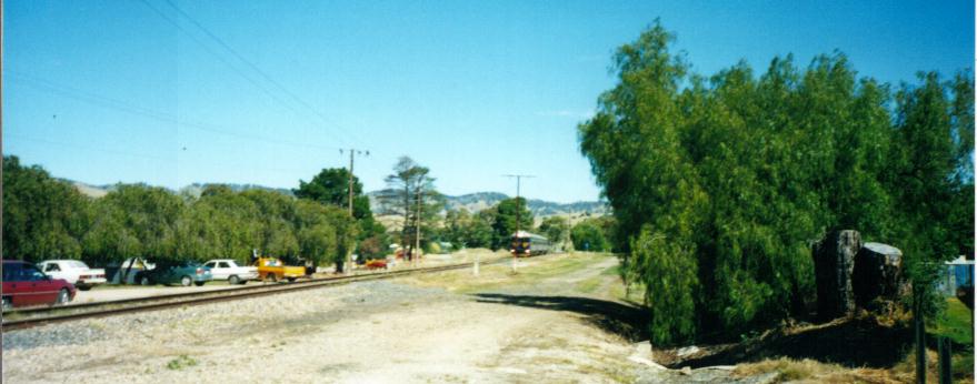 Train in distance